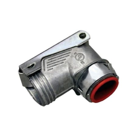 Sigma 49815 0.37 in. Double Snap Lock Connector 90 deg 3529435